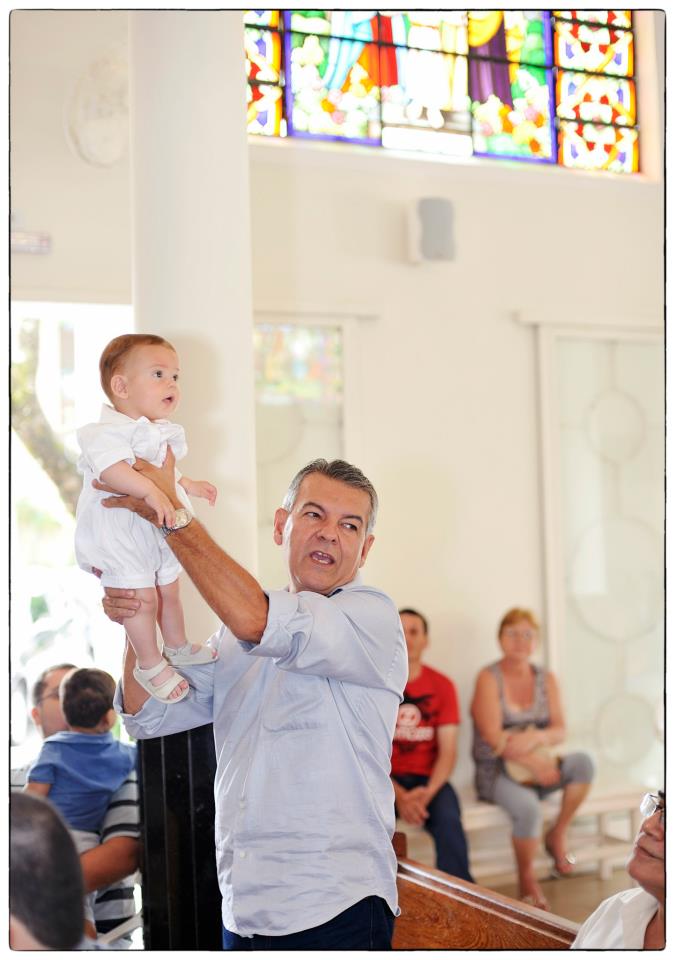 fotografos para batizado na Capela Nossa senhora de Fátima em São José