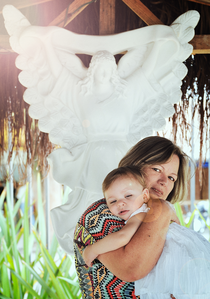 Anjo protege foto na Catedral de São Dimas