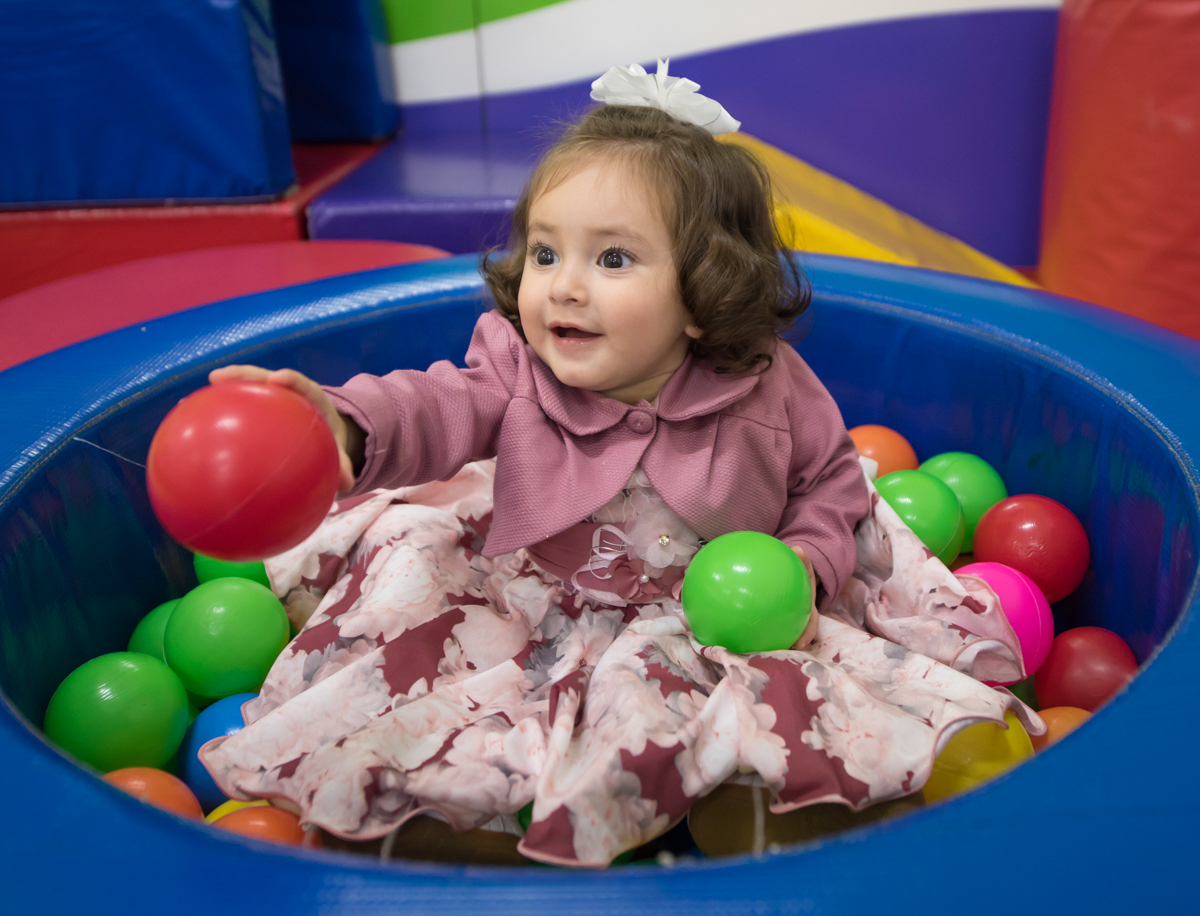 a princesa brincando