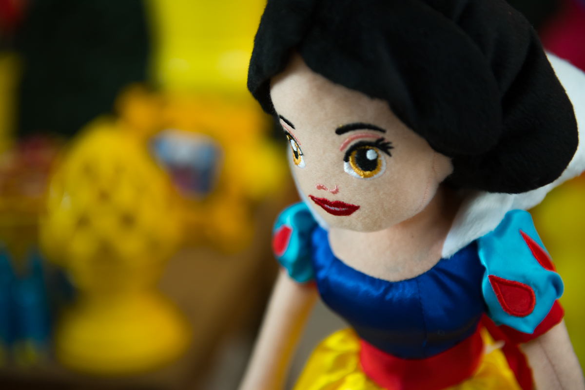 Close up da Branca de Neve ou Snow White