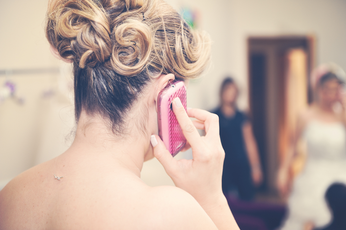 Mensagem de voz para a noiva que se emociona