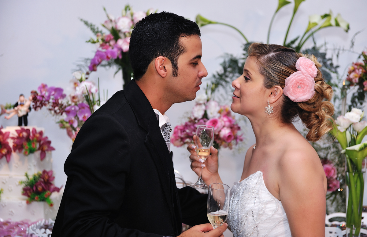 Olho no olho e muito amor e paixão