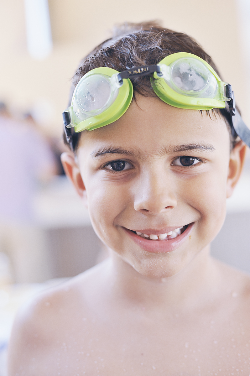 O nadador clicado pelo fotógrafo Marcio Janousek de São José
