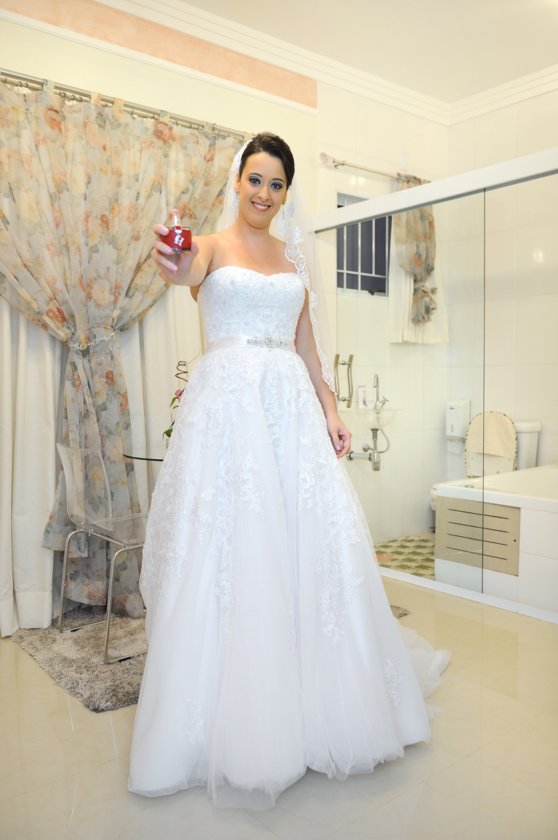 O perfume noiva no makink off