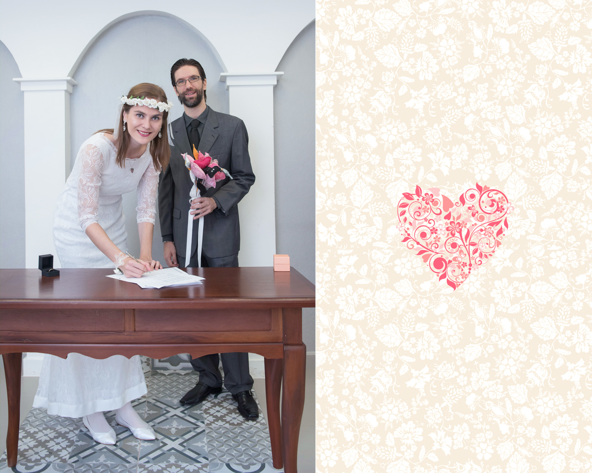 Durante a cerimônia, convidados, familiares e noivos podem realizar leituras e discursos.