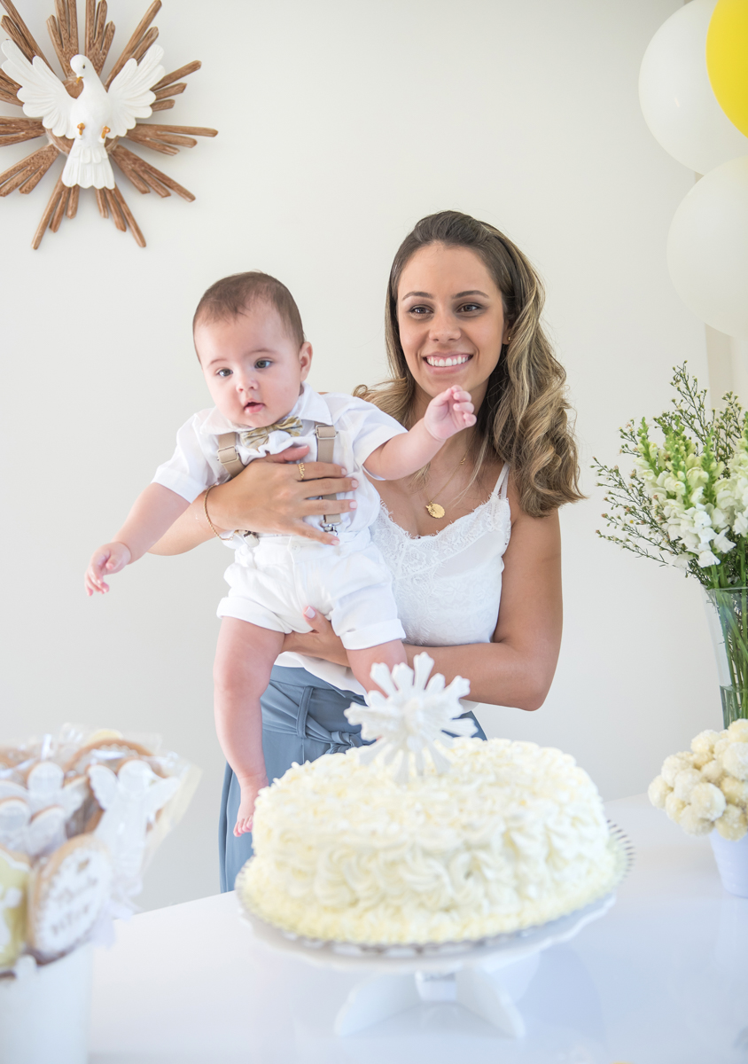 E depois houve festa para   comemoração deste dia tão especial e tão bonito com a família e os amigos