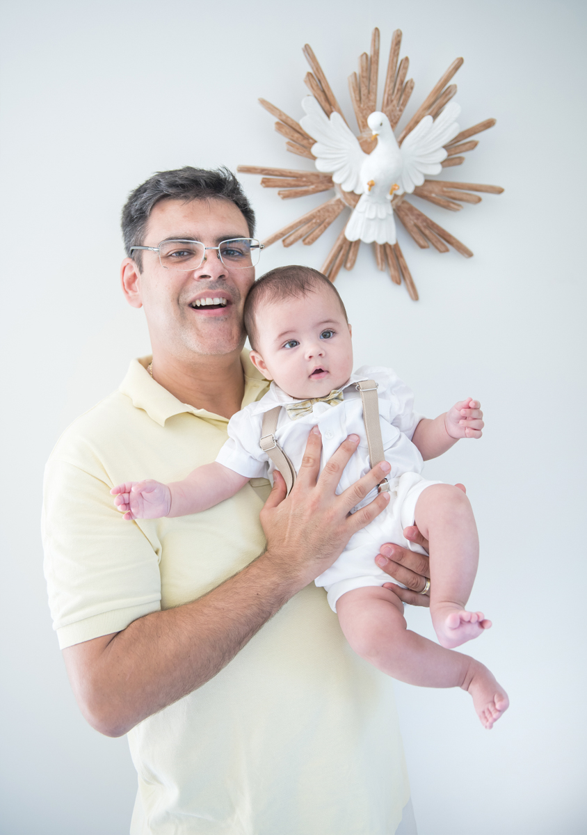 Papito e Paulo Vitor o batizado