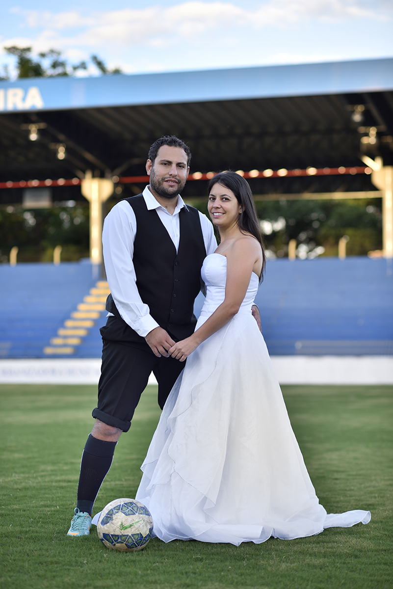 Ensaio de casamento - Esporte e  amor combinação perfeita do casal