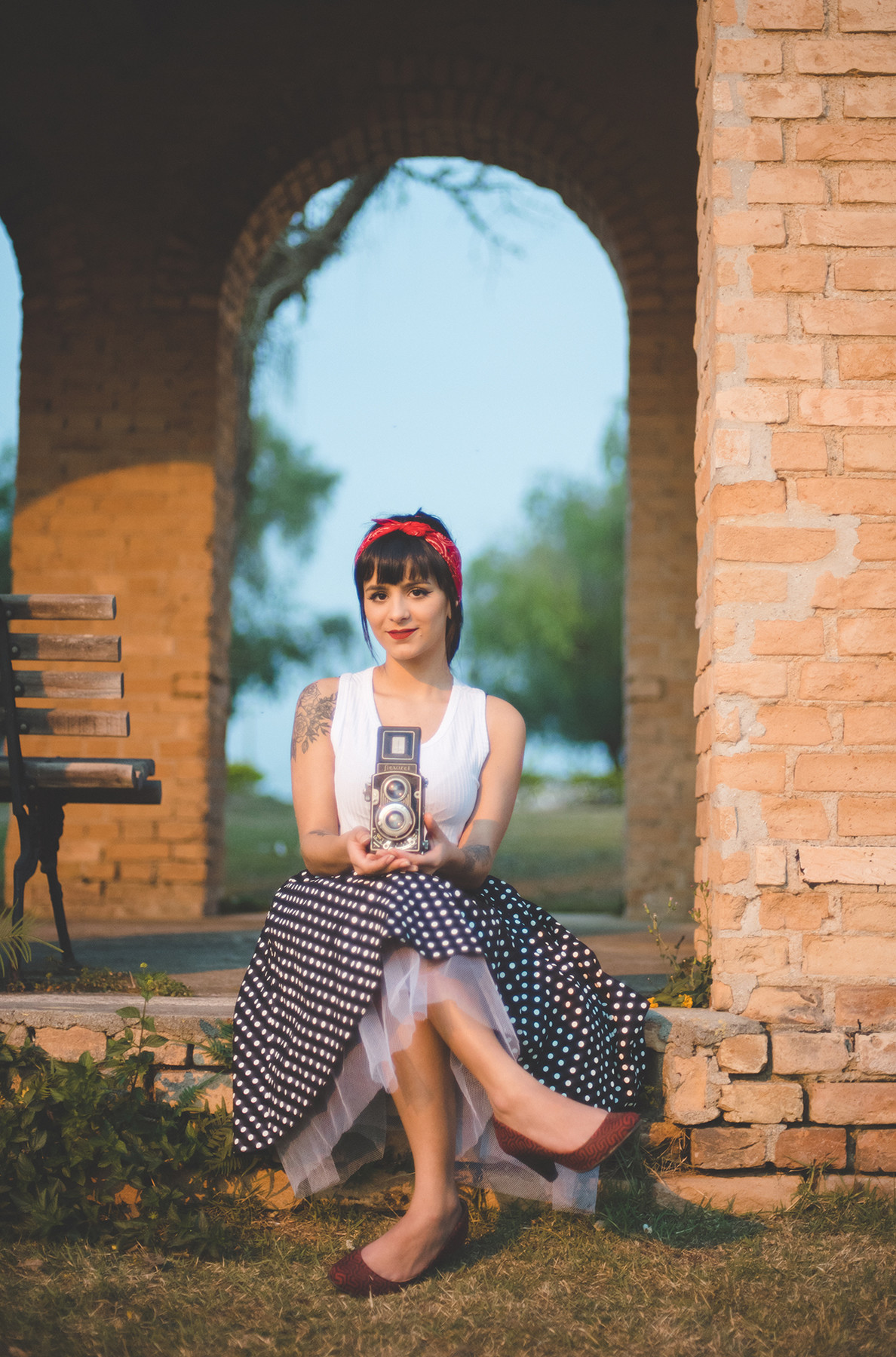 Auto-retrato de Larissa Helena