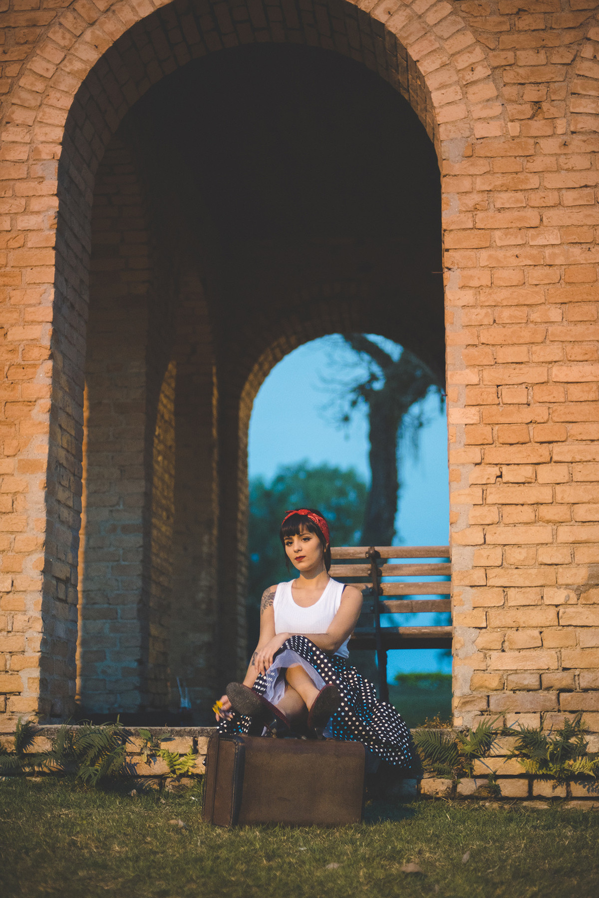 ùltimos cliques do ensaio pin up feito no bairro Urbanova em SJCampos