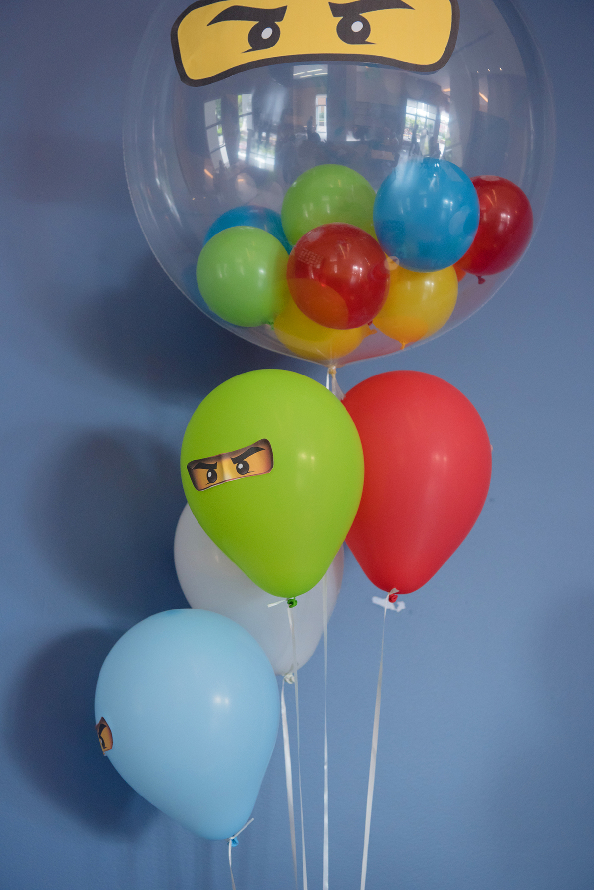 aniversario infantil sjc com bexigas Ninjago decoradas