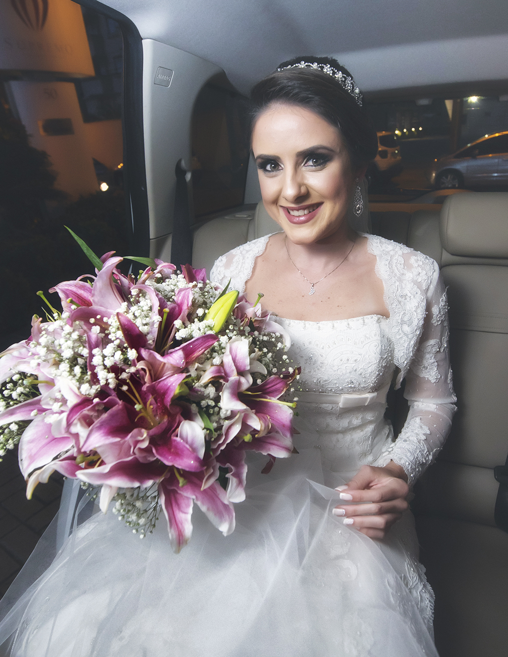 linda noiva postada no site da Alboom