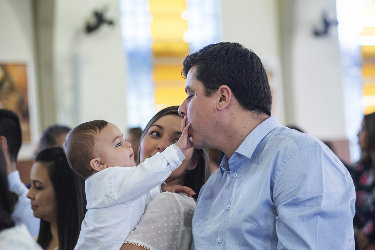 O batismo é um momento sublime