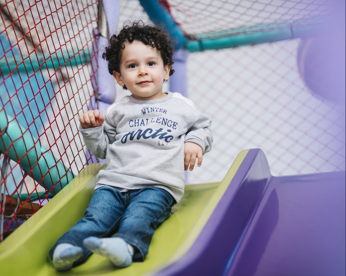 escorregar é mesmo divertido