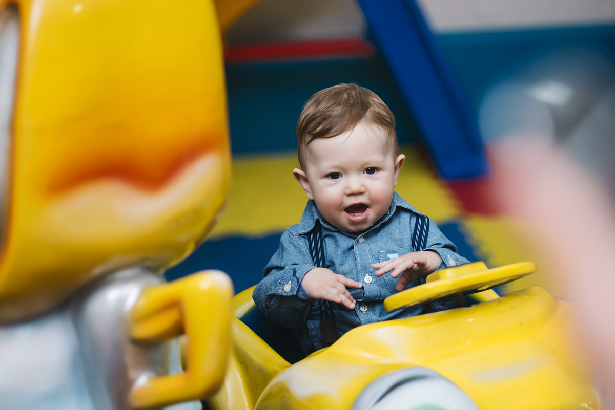  foto registra hora de guiar o bibi
