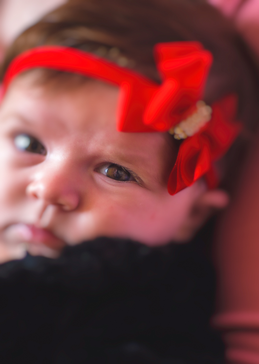 Acompanhamento criativo em ensaio de 3 meses