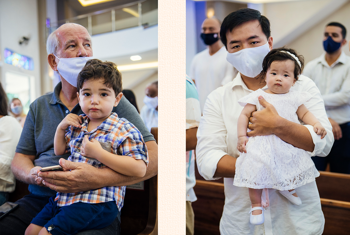 O batizado é um acontecimento único e especial na vida de uma criança.