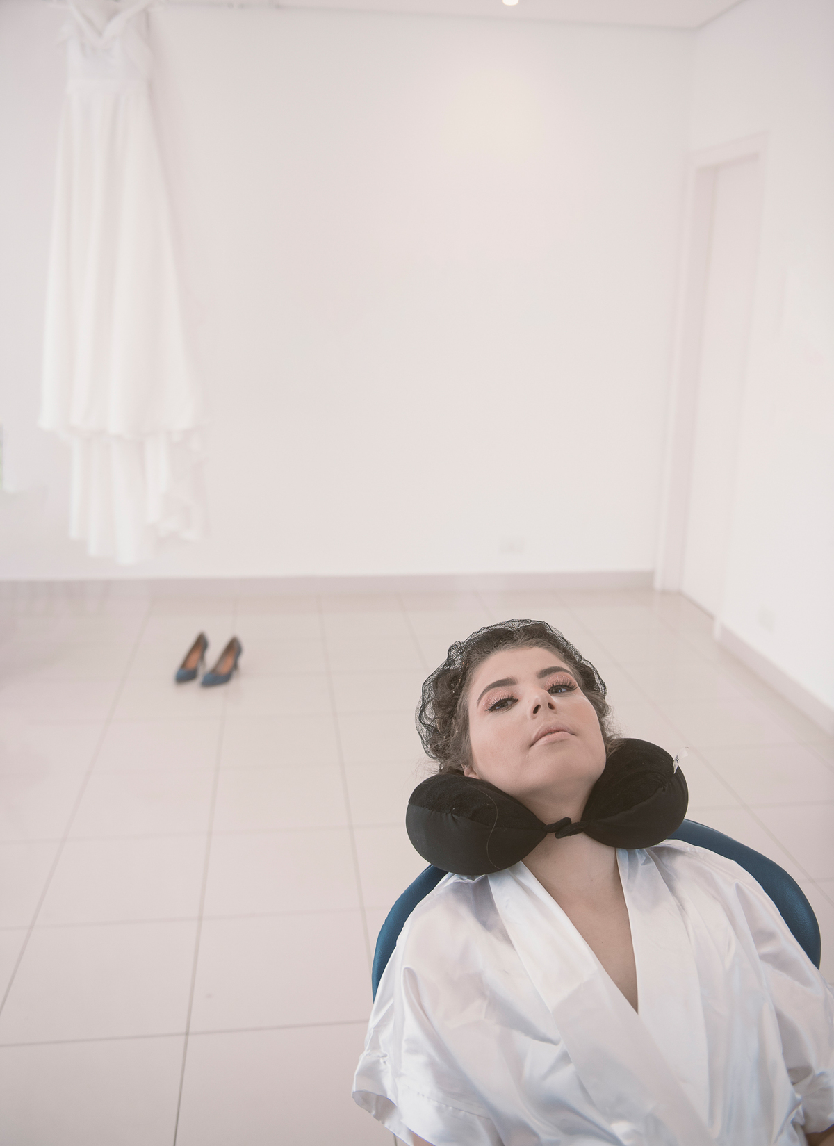 passo a passo da transformação da noiva