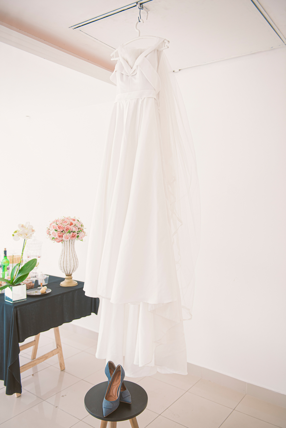  Foto do Vestido da noiva em todo o seu esplendor