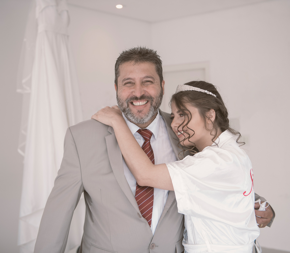 Encontro com o pai no dia do making of