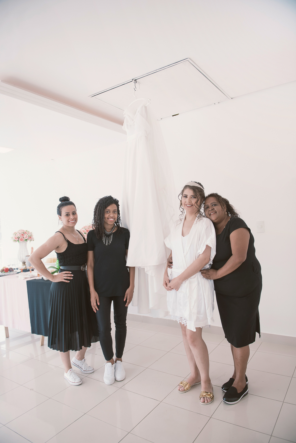 Nas fotos, a expressão da dedicação de um time que sabe muito bem a que veio