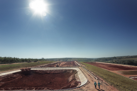 Construção de Estação de Tratamento de Agua 