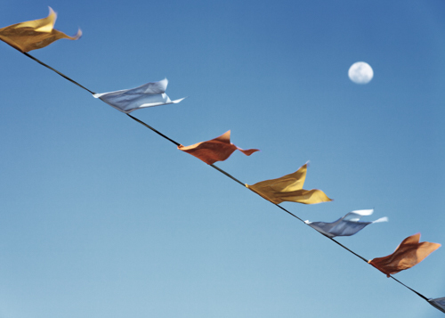 Bandeirolas e lua - Volpi - Festa Junina - Maranhão