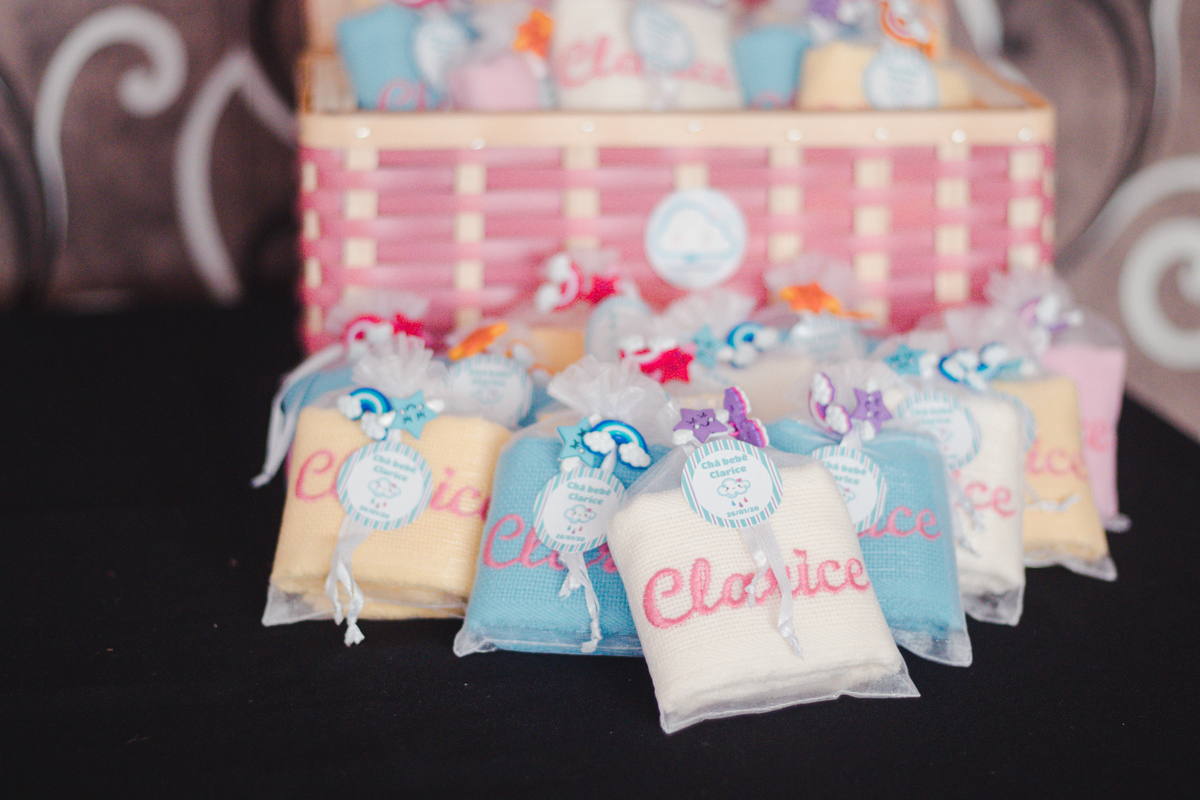 Fotos das lembrancinhas do chá de bebê