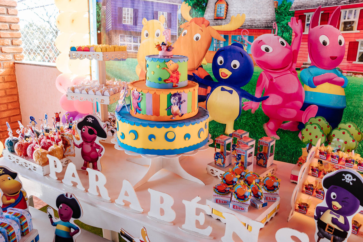 decoração de festa infantil de menina