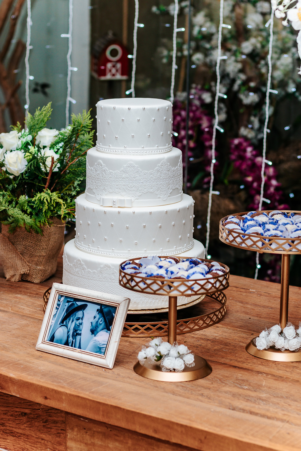 bolo de casamento em Diadema