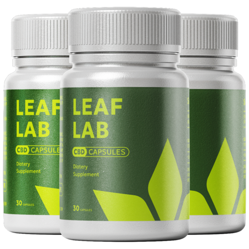 Logotipo de Leaf Lab CBD Capsules UK