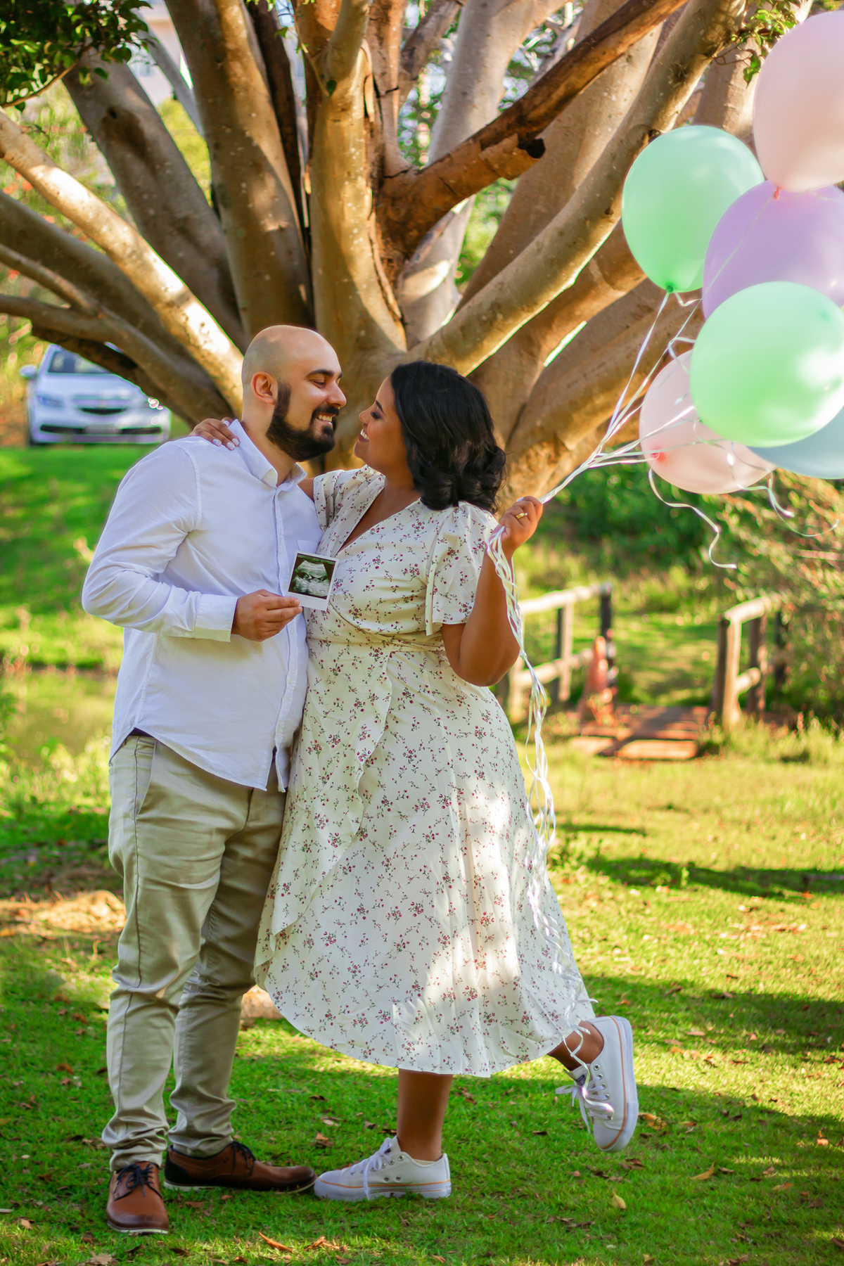 Fotógrafo de gestante no Parque do Engordadouro Jundiaí