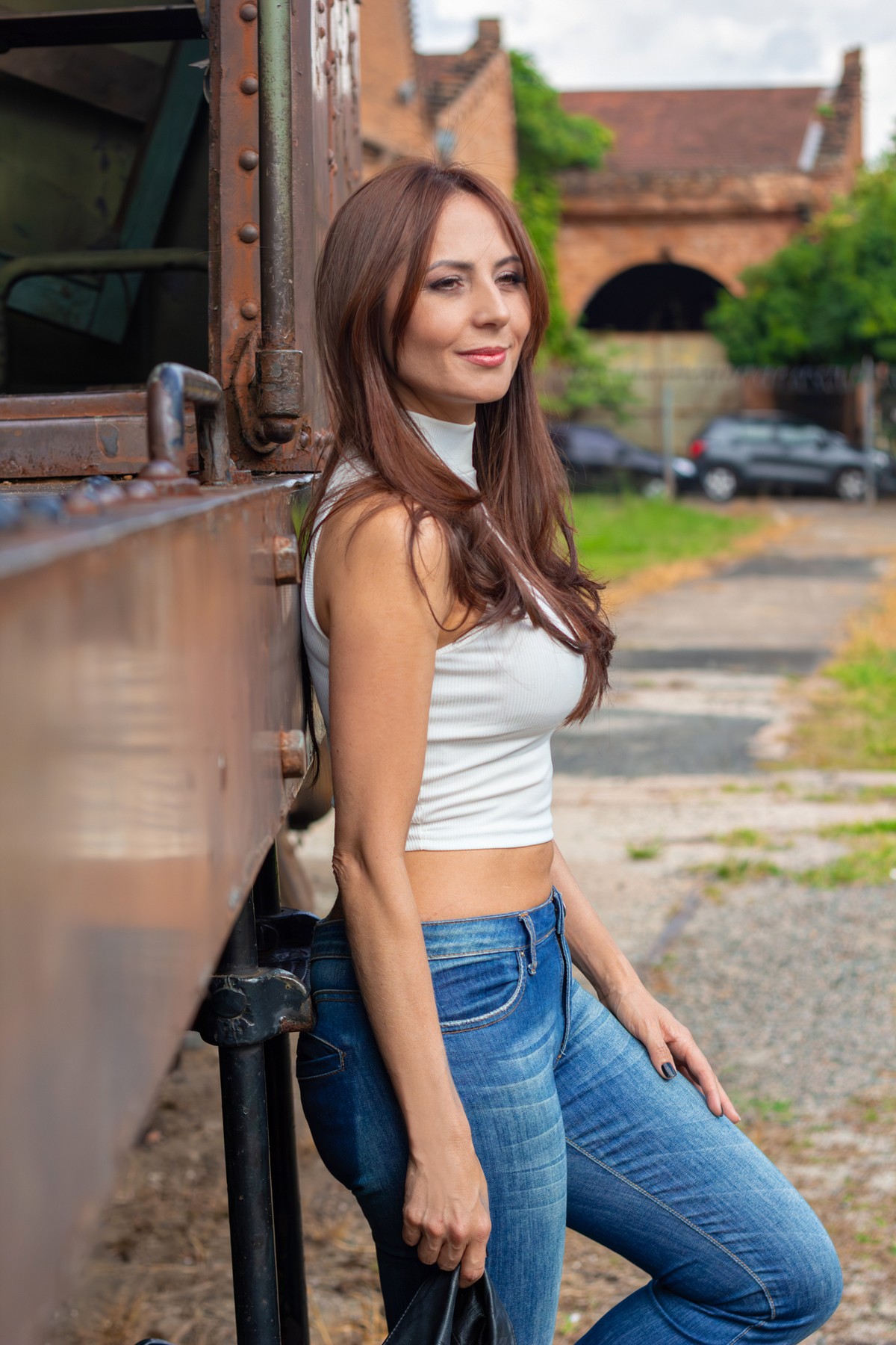 A beleza de Morgana brilha em cada momento do ensaio fotográfico