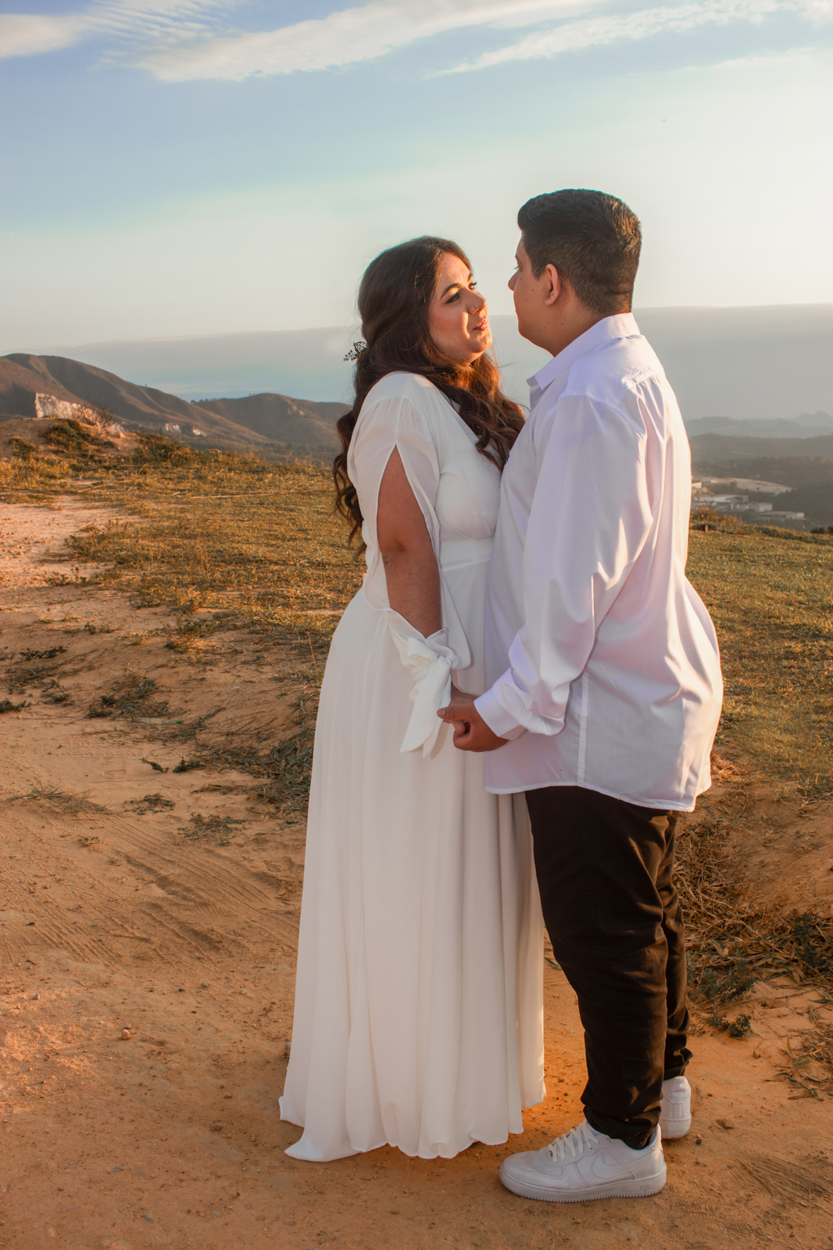 Fotografia de casal ao ar livre interior de São Paulo