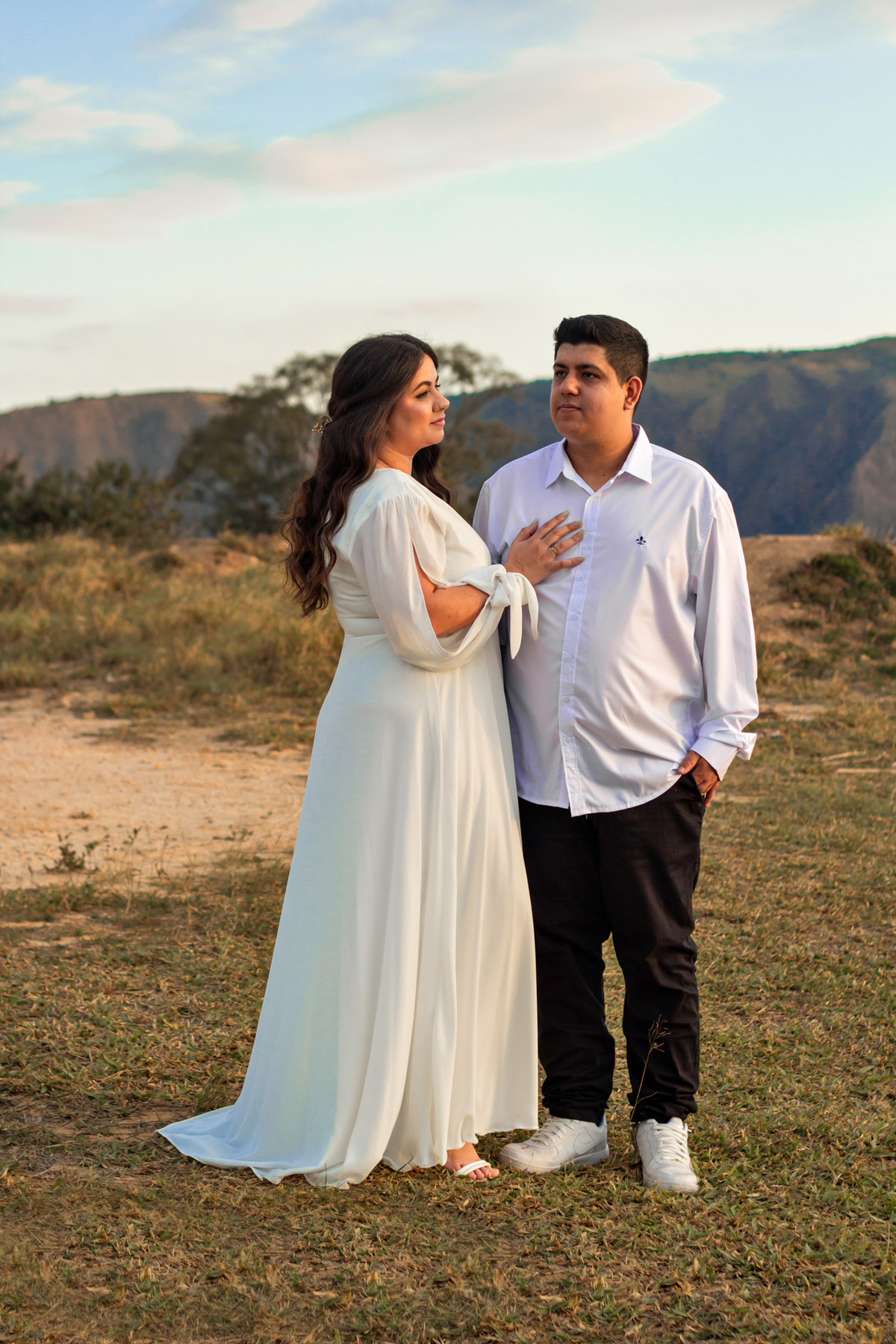 Ensaio casal natureza Morro do Capuava
