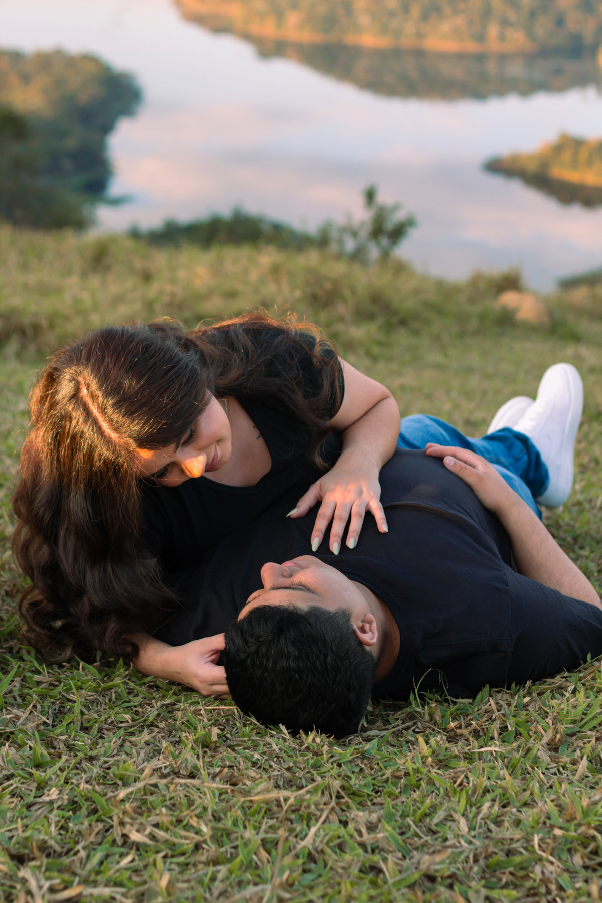Ensaio fotográfico no Morro do Capuava