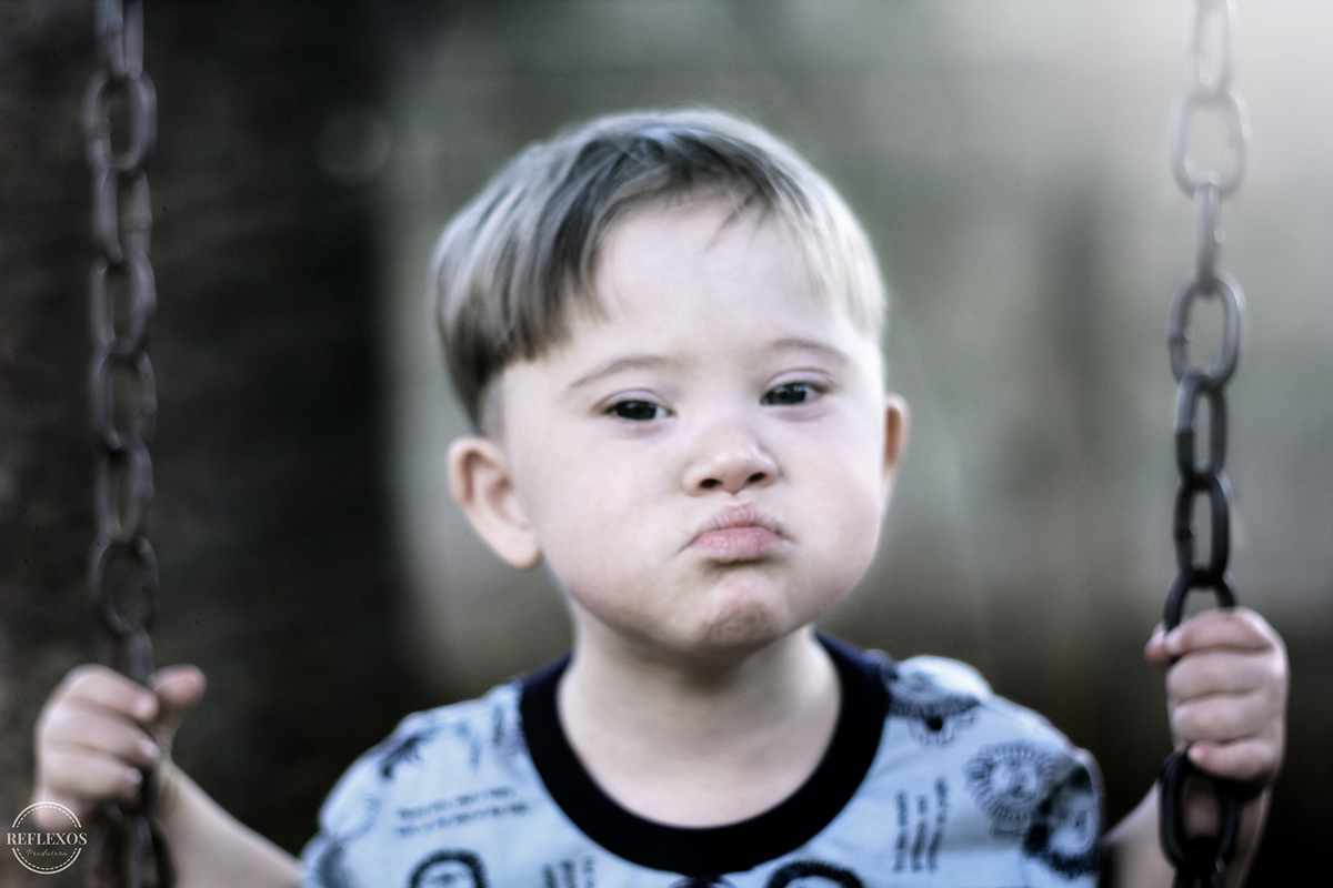 Momentos preciosos: Luan Fernando em um ensaio fotográfico cheio de amor