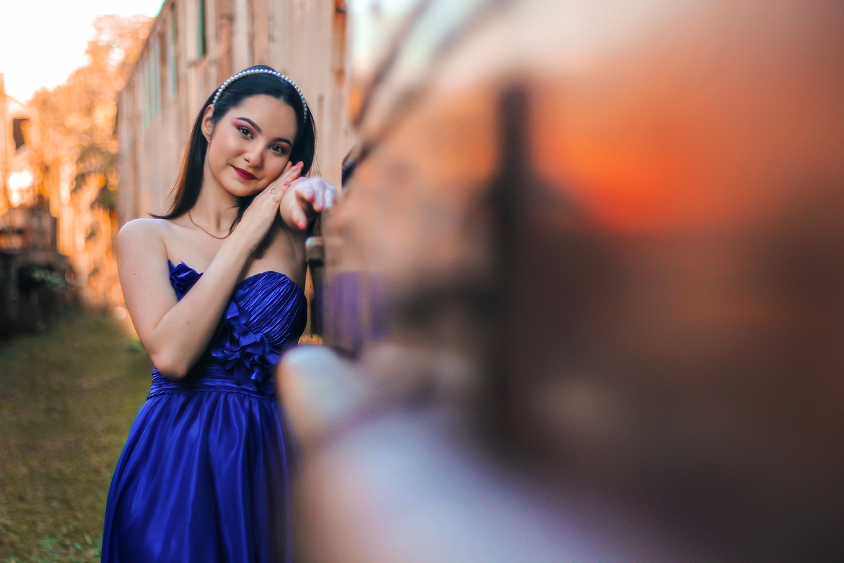 Ensaio de 15 anos em trens abandonados