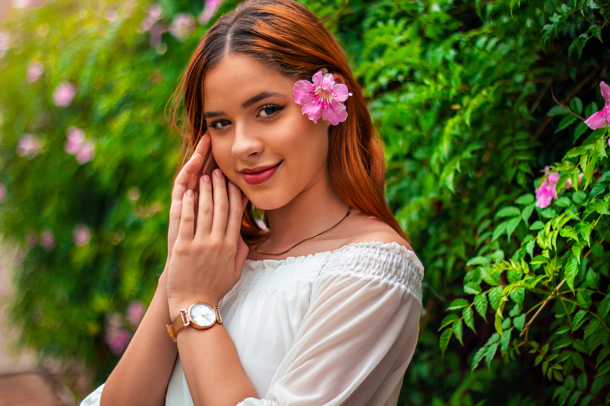 Beleza em Cada Detalhe: Ensaio de 15 Anos em Jundiaí