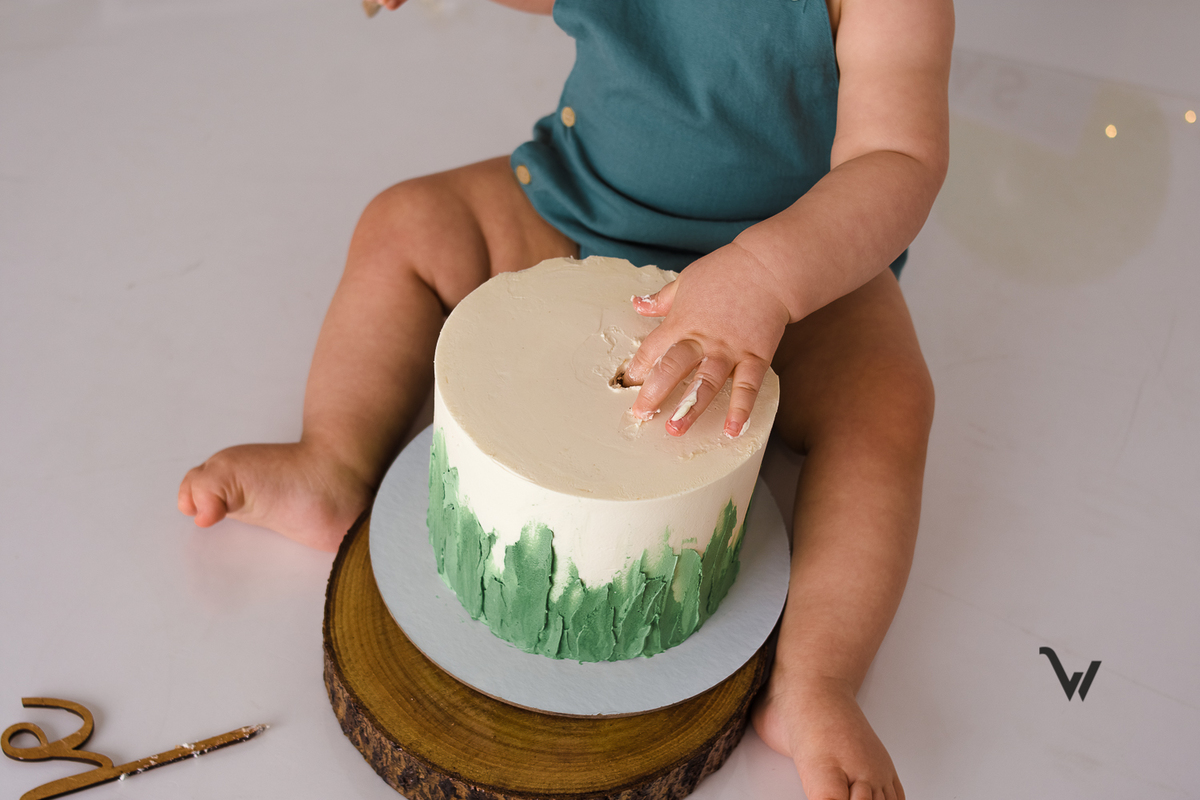 weclick smash the cake fotografia estúdio évora primeiro aniversário sessão fotográfica