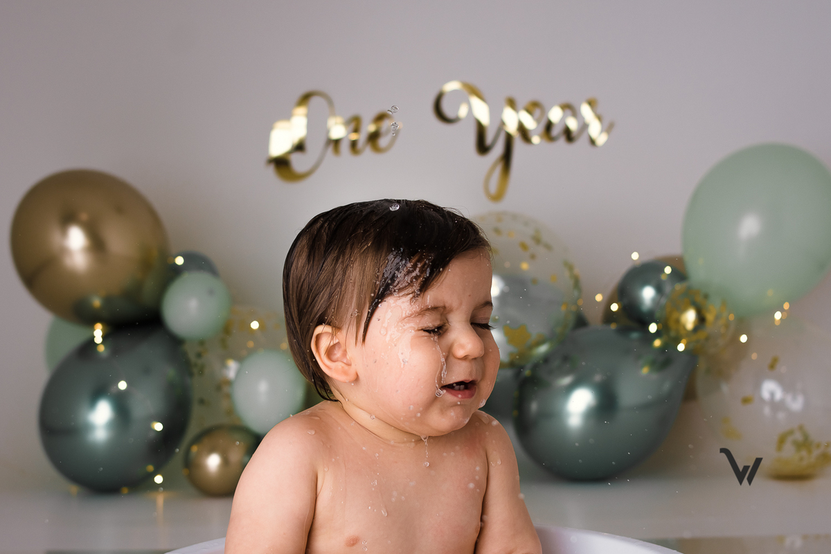 weclick smash the cake fotografia estúdio évora primeiro aniversário sessão fotográfica