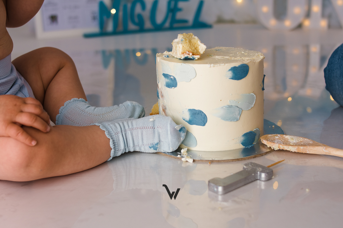weclick smash the cake fotógrafos évora estúdio sessões fotográficas bolo primeiro aniversário
