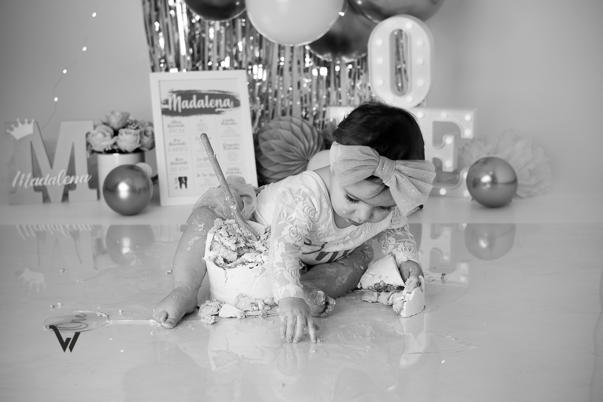 weclick fotógrafos évora smash the cake bolo primeiro aniversário estúdio sessões fotográficas