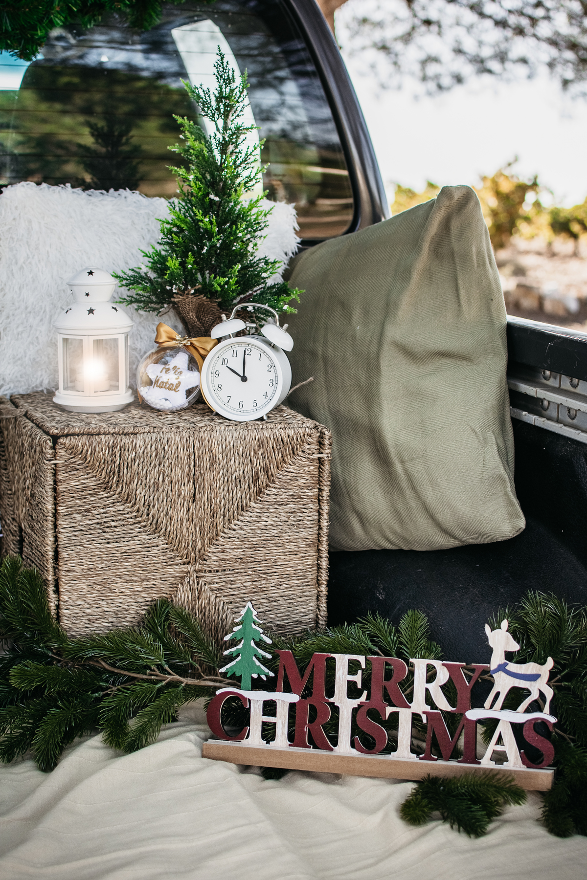 Sessão Fotográfica Natal 2023 Évora Alentejo Weclick Maternidade Newborn Familia Criança Casal