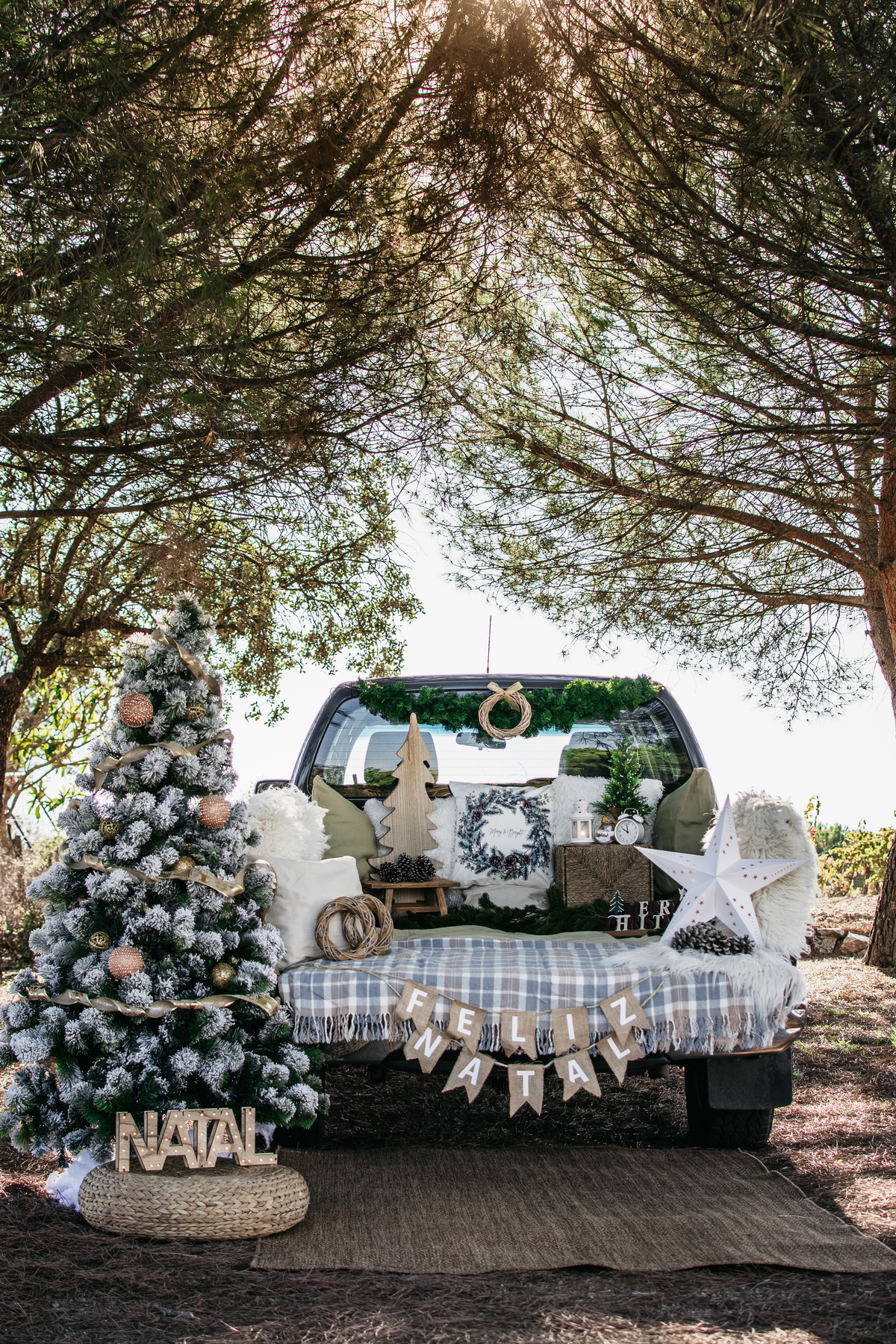 Sessão Fotográfica Natal 2023 Évora Alentejo Weclick Maternidade Newborn Familia Criança Casal