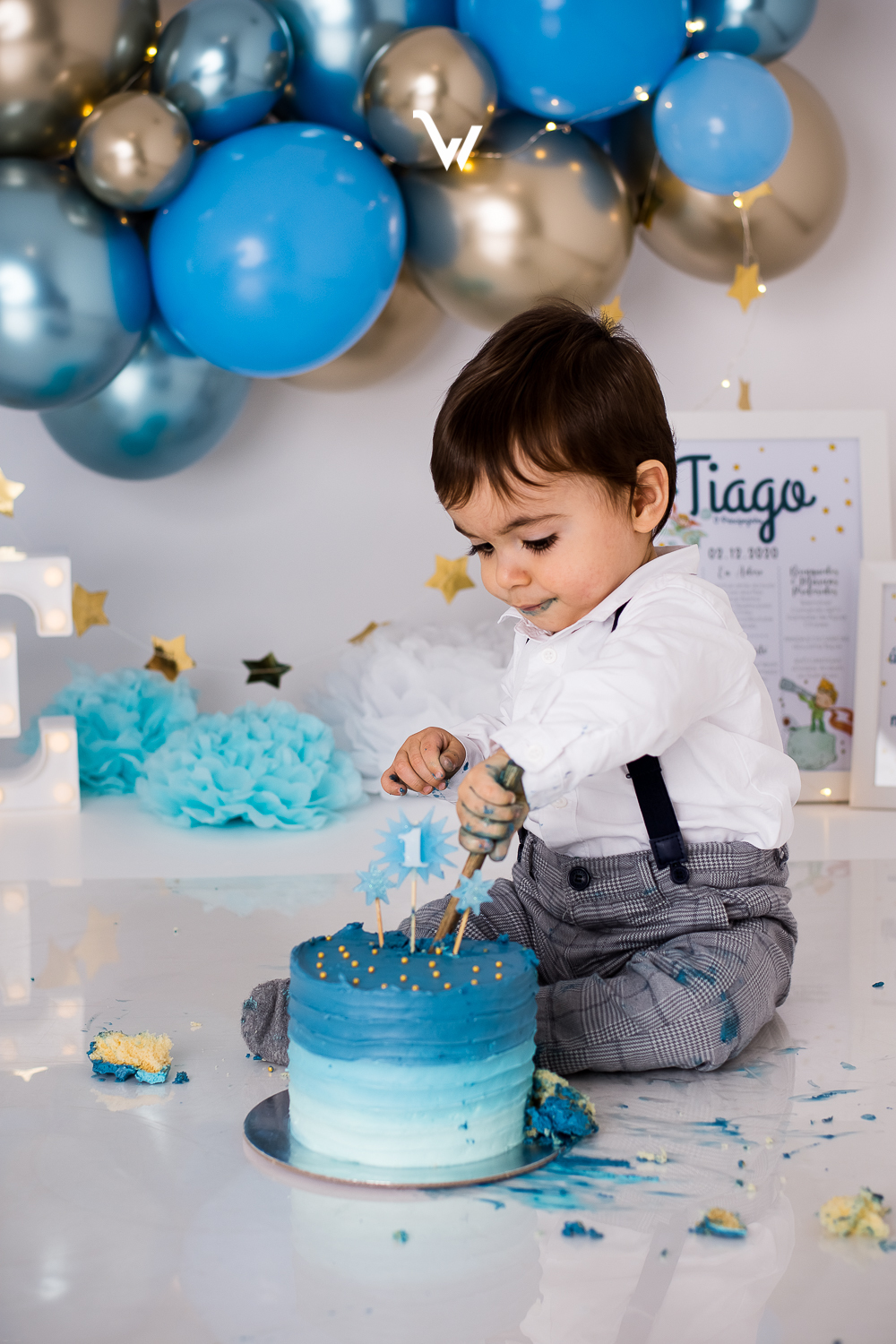 weclick smash the cake sessões fotográficas fotógrafos évora alentejo bolo primeiro aniversário