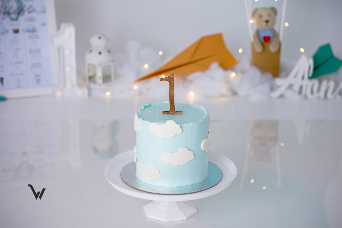 weclick fotógrafos évora smash the cake bolo sessão fotográfica estúdio primeiro aniversário um ano