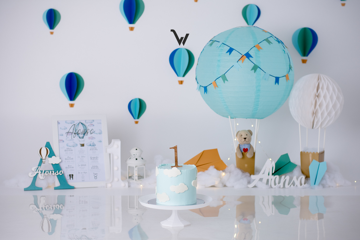 weclick fotógrafos évora smash the cake bolo sessão fotográfica estúdio primeiro aniversário um ano