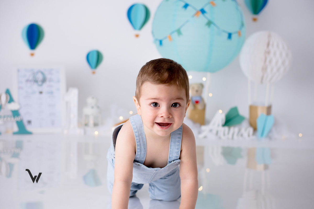 weclick fotógrafos évora smash the cake bolo sessão fotográfica estúdio primeiro aniversário um ano