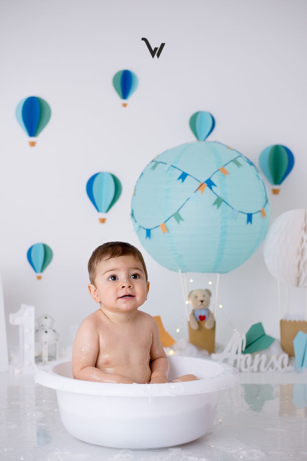 weclick fotógrafos évora smash the cake bolo sessão fotográfica estúdio primeiro aniversário um ano